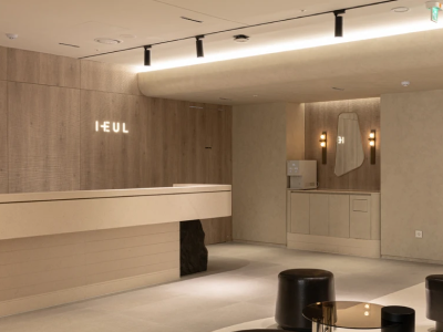 Reception desk of a partner hospital